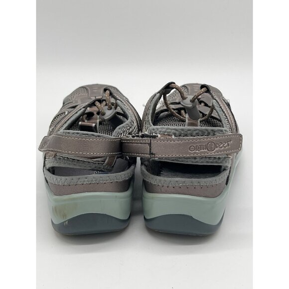 Orthofeet Size 10 X-Wide Womens Sandals With Adjustable Straps & Closed Toe Desi - Picture 4 of 9